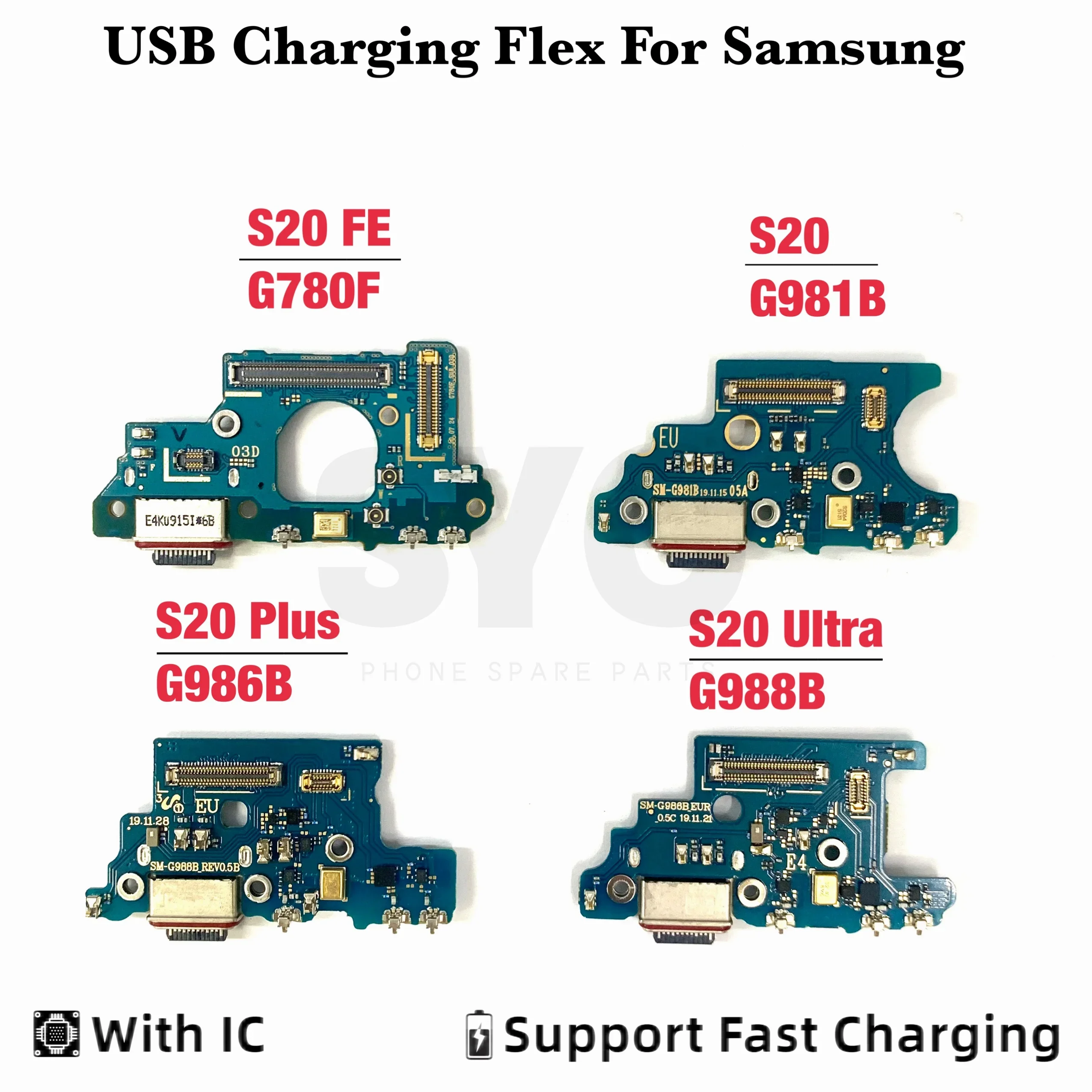 100% Original USB Charger Socket Connector Charging Port Board Microphone Flex For Samsung Galaxy S20 Plus Ultra G986 G988B G981
100% Original USB Charger Socket Connector Charging Port Board Microphone Flex For Samsung Galaxy S20 Plus Ultra G986 G988B G981