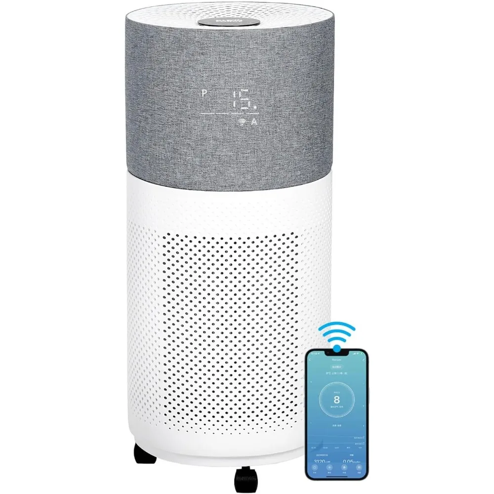 CleanForce®Для домашних больших комнат до футов, HEPA воздухоочиститель с Wi-Fi для пыли, аллергенов, пыльцы, шпильки для шерсти домашних животных, запахов, астмы
CleanForce®Для домашних больших комнат до футов, HEPA воздухоочиститель с Wi-Fi для пыли, аллергенов, пыльцы, шпильки для шерсти домашних животных, запахов, астмы