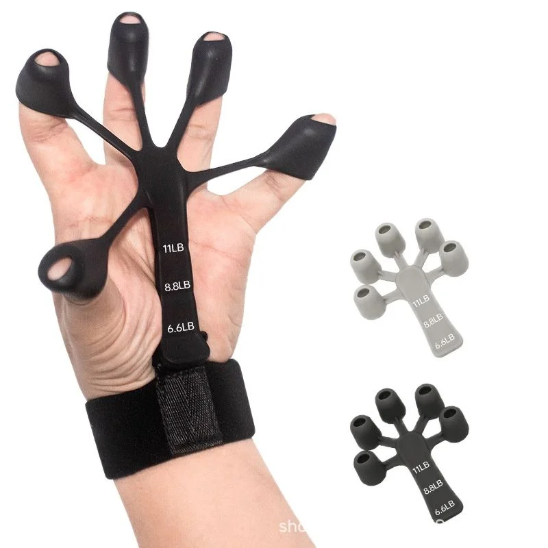 Silicone Finger Exercise Trainer Wrist Puller Finger Rehabilitation Enhancer Finger Gripper Guitar Finger Exerciser
Silicone Finger Exercise Trainer Wrist Puller Finger Rehabilitation Enhancer Finger Gripper Guitar Finger Exerciser