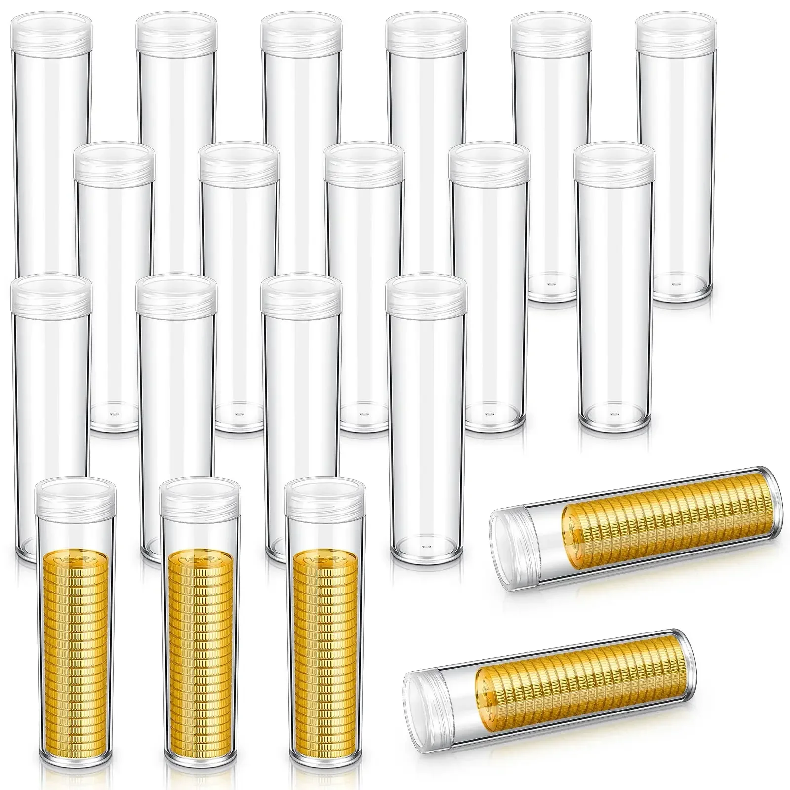 Gaskets 10Pcs Tube American Capsules Coin (25//27/30mm) Foam 3 Storage Collection Sizes Silver for Eagle
Gaskets 10Pcs Tube American Capsules Coin (25//27/30mm) Foam 3 Storage Collection Sizes Silver for Eagle