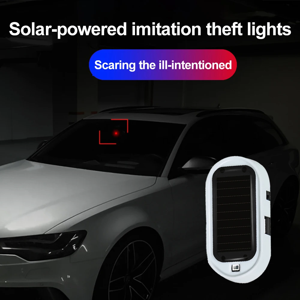 2Pcs LED Solar Powered Fake Security Light Simulated Dummy Alarm Car Wireless Warning Anti-Theft Caution Lamp Flashing Imitation
2Pcs LED Solar Powered Fake Security Light Simulated Dummy Alarm Car Wireless Warning Anti-Theft Caution Lamp Flashing Imitation