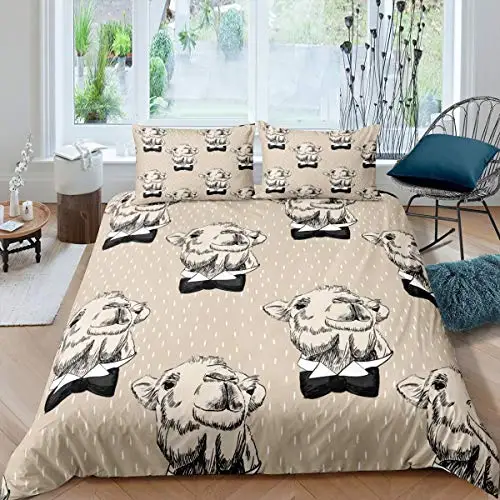 Cute Llama Duvet Cover Boys Cartoon Mr Llama Alpaca Bedding Set for Kids Black Brown Animal Theme Decor Lovely Comforter Cover
Cute Llama Duvet Cover Boys Cartoon Mr Llama Alpaca Bedding Set for Kids Black Brown Animal Theme Decor Lovely Comforter Cover