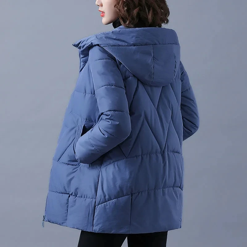 2023 New Fashion Women Winter Jacket Long Warm Parkas Female Thicken Coat Cotton Padded Parka Jacket Hooded Outwear M-4xl
2023 New Fashion Women Winter Jacket Long Warm Parkas Female Thicken Coat Cotton Padded Parka Jacket Hooded Outwear M-4xl