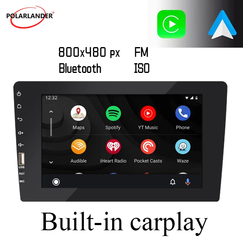 Multimedia Player MirrorLink Android Auto RDS/AM/FM/USB/EQ/RCA/HD 2 Din Car Radio Built-in Carplay Audio 8'' Touch Screen BT MP5
Multimedia Player MirrorLink Android Auto RDS/AM/FM/USB/EQ/RCA/HD 2 Din Car Radio Built-in Carplay Audio 8'' Touch Screen BT MP5