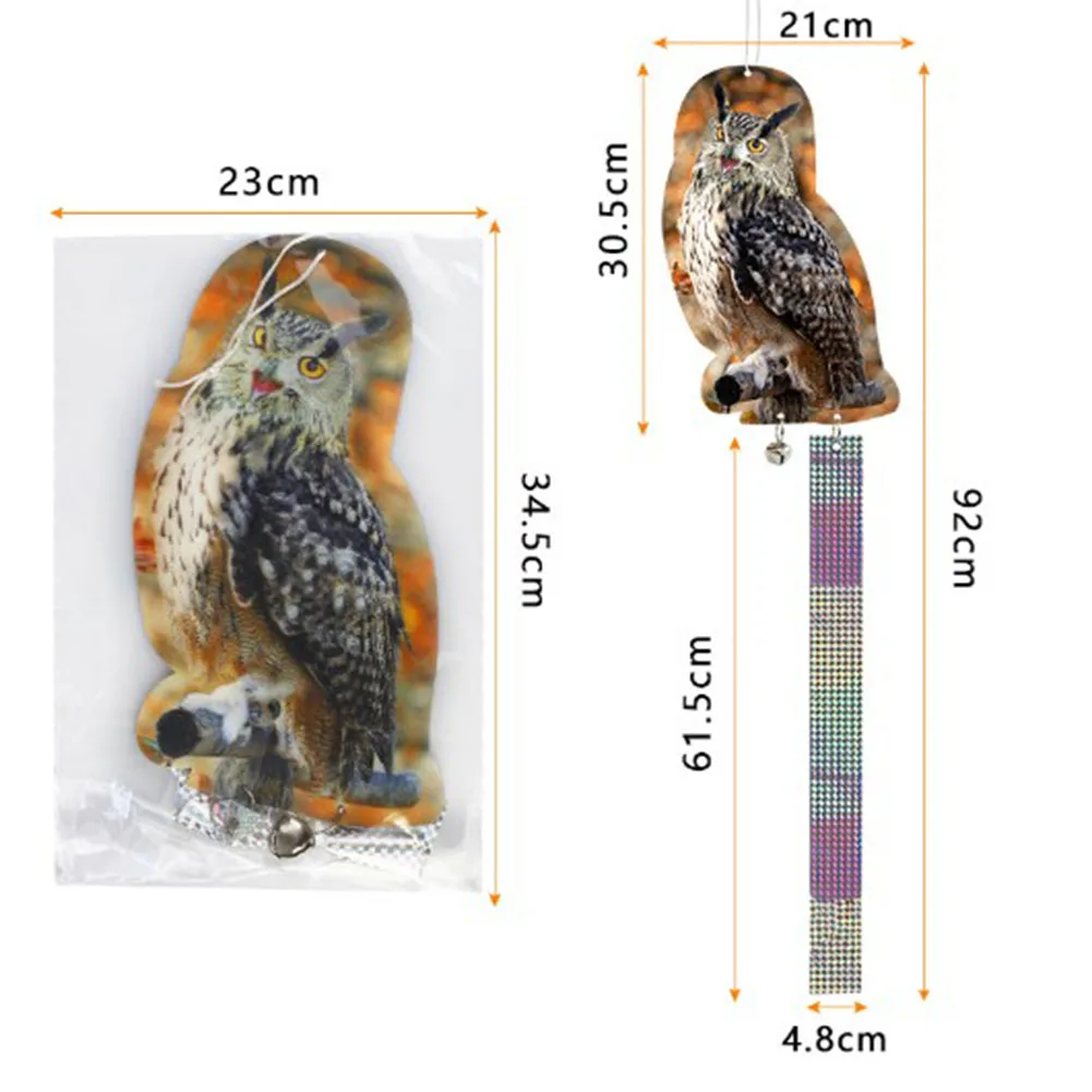 2 Pcs Bird Owl Decor Vegetable Field Vegetable Garden Farmland Decor For Farmland Simulation Bird Repelling Owl
2 Pcs Bird Owl Decor Vegetable Field Vegetable Garden Farmland Decor For Farmland Simulation Bird Repelling Owl