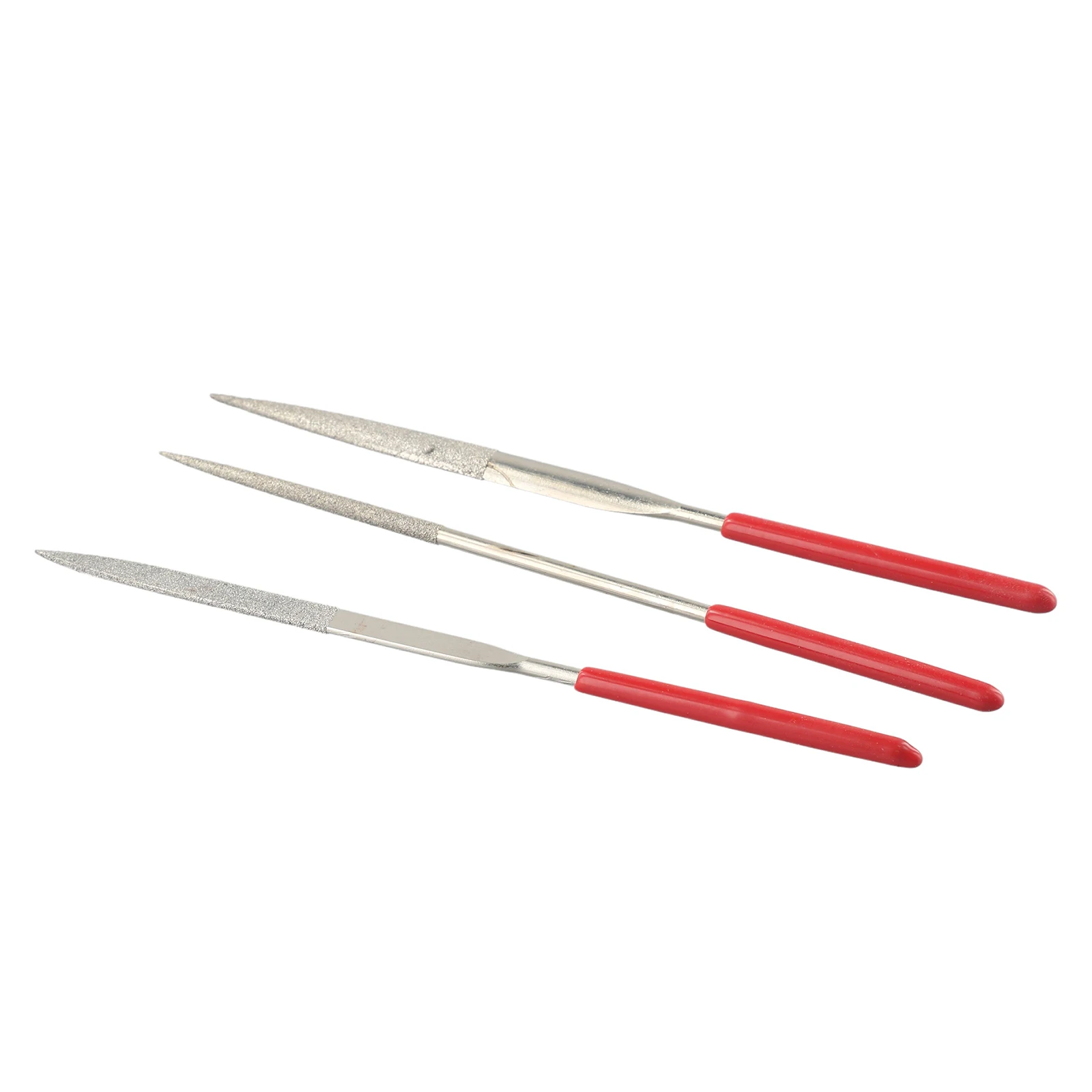 10pcs/Set Electroplated Hand Tool Diamond File Rasp Useful Power Kit Alloy Mini Needle Metal Carving Craft 140*3mm
10pcs/Set Electroplated Hand Tool Diamond File Rasp Useful Power Kit Alloy Mini Needle Metal Carving Craft 140*3mm