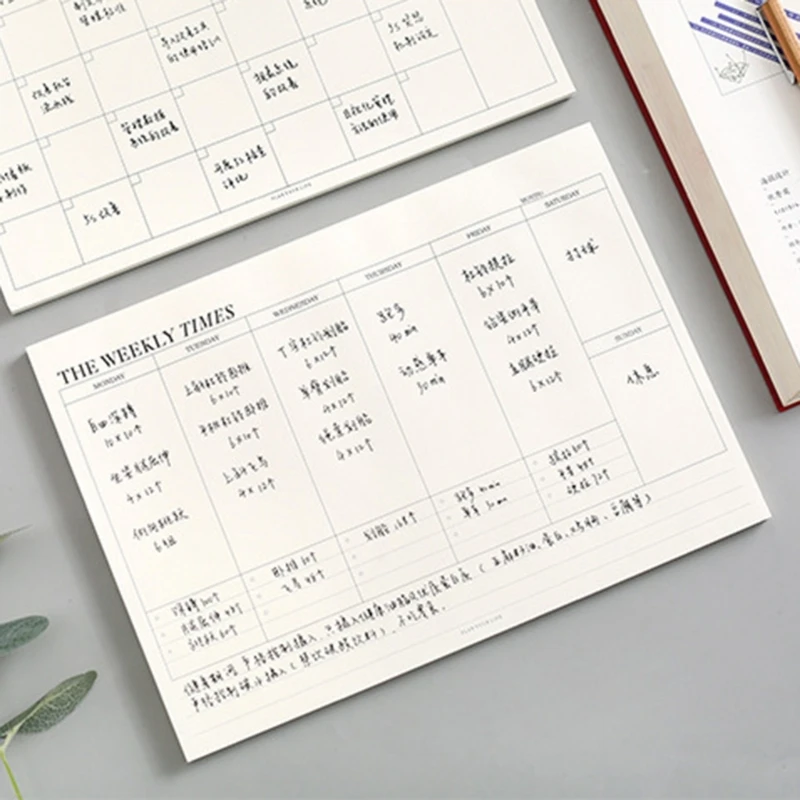 Durable Tear-Off Notebook Weekly Planner Notepad Schedule Easy-to-Use Tear-Away Week Planner Notebook Tracker Journal
Durable Tear-Off Notebook Weekly Planner Notepad Schedule Easy-to-Use Tear-Away Week Planner Notebook Tracker Journal