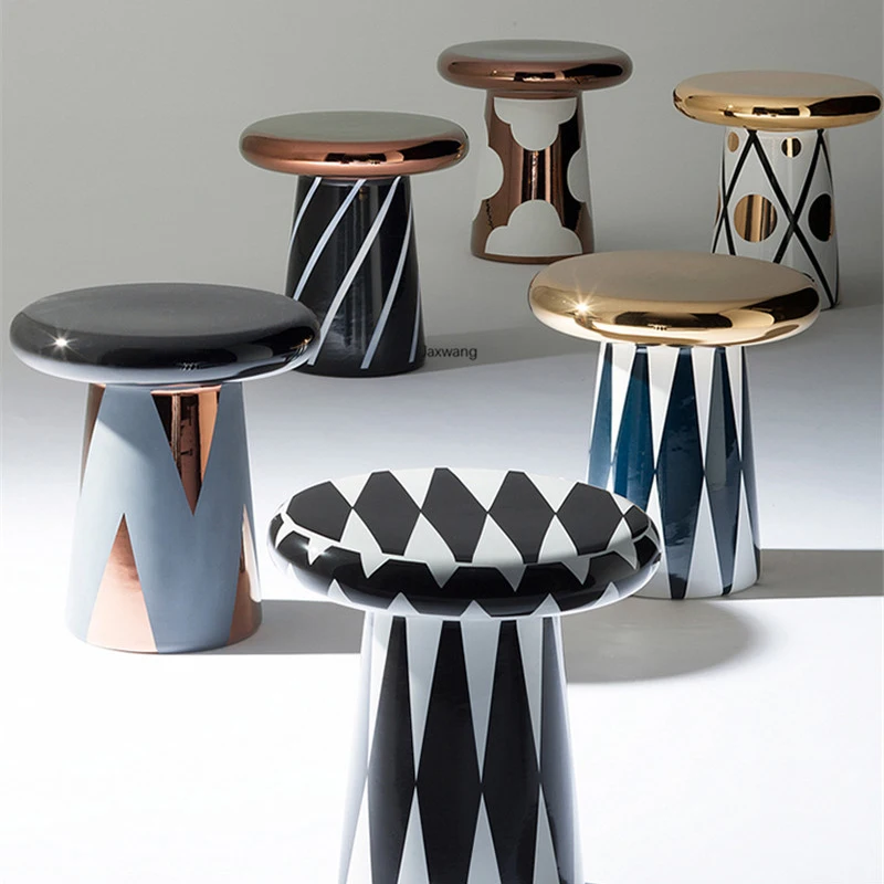 Круглый стол в скандинавском стиле дизайнерская мебель для дома