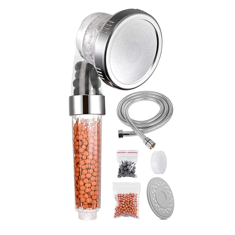 Насадка для душа, ионная насадка для душа с шлангом высокого давления, 3 режима, регулируемая насадка для душа с фильтром для низкого давления воды
Насадка для душа, ионная насадка для душа с шлангом высокого давления, 3 режима, регулируемая насадка для душа с фильтром для низкого давления воды