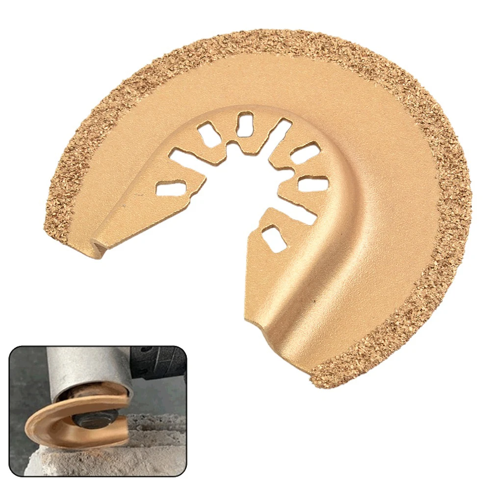 2PCS 64mm Half Circle Diamond Quick Release Oscillating Saw Blade Cutting Disc Mower Blade Electric Circular Saw For Wood
2PCS 64mm Half Circle Diamond Quick Release Oscillating Saw Blade Cutting Disc Mower Blade Electric Circular Saw For Wood