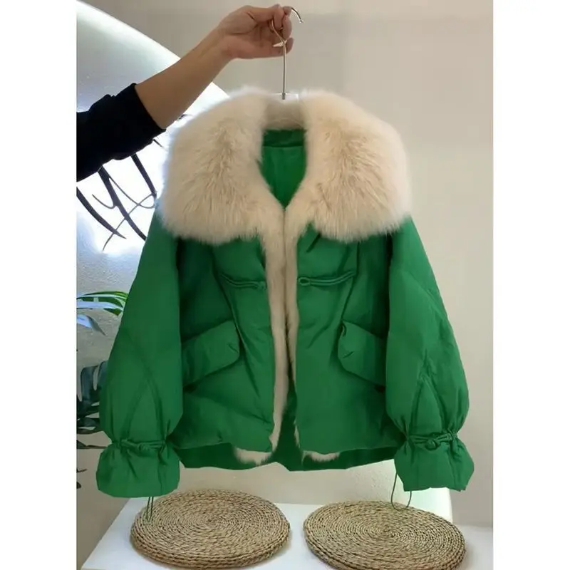 Winter New High-end Loose Cotton Jacket For Women's Retro Fashion Loose CottonJacket Coats For Women
Winter New High-end Loose Cotton Jacket For Women's Retro Fashion Loose CottonJacket Coats For Women