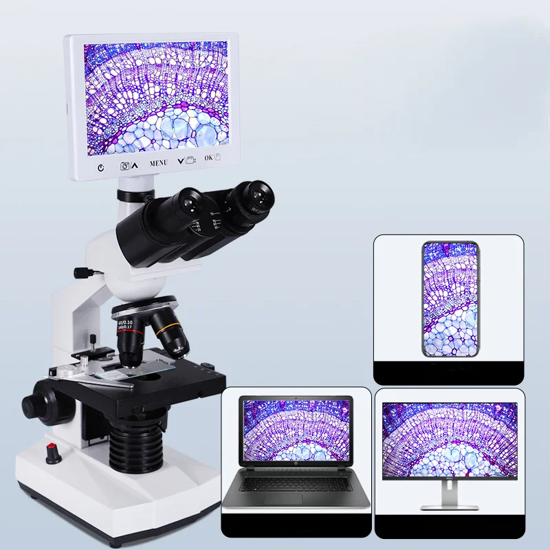 Binocular Electron Microscope Laboratory Research Microscope Maintenance Beauty Electronic Magnifying Glass
Binocular Electron Microscope Laboratory Research Microscope Maintenance Beauty Electronic Magnifying Glass