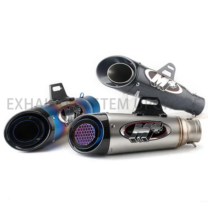 Universal 51MM 61mm Modified Motorcycle Carbon Fiber Exhaust Muffler YZF R6 R15 R3 MT07 Zx6r Z800 Z900 Mt09 Fz09 Ninja400 Z400
Universal 51MM 61mm Modified Motorcycle Carbon Fiber Exhaust Muffler YZF R6 R15 R3 MT07 Zx6r Z800 Z900 Mt09 Fz09 Ninja400 Z400