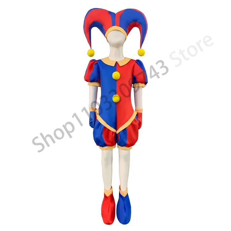 

New Magic Parmni02 Digital Circus cosplay romper Show Romper Pamney Clown costume novelty