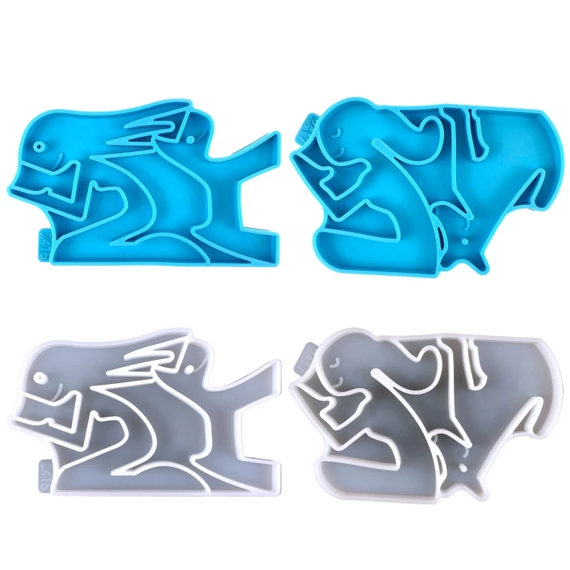 Girl Dog Family Keychain Silicone Mold with Hanging Hole Epoxy Resin Keychain Molds Jewelry Crafting Molds for Pendant
Girl Dog Family Keychain Silicone Mold with Hanging Hole Epoxy Resin Keychain Molds Jewelry Crafting Molds for Pendant
