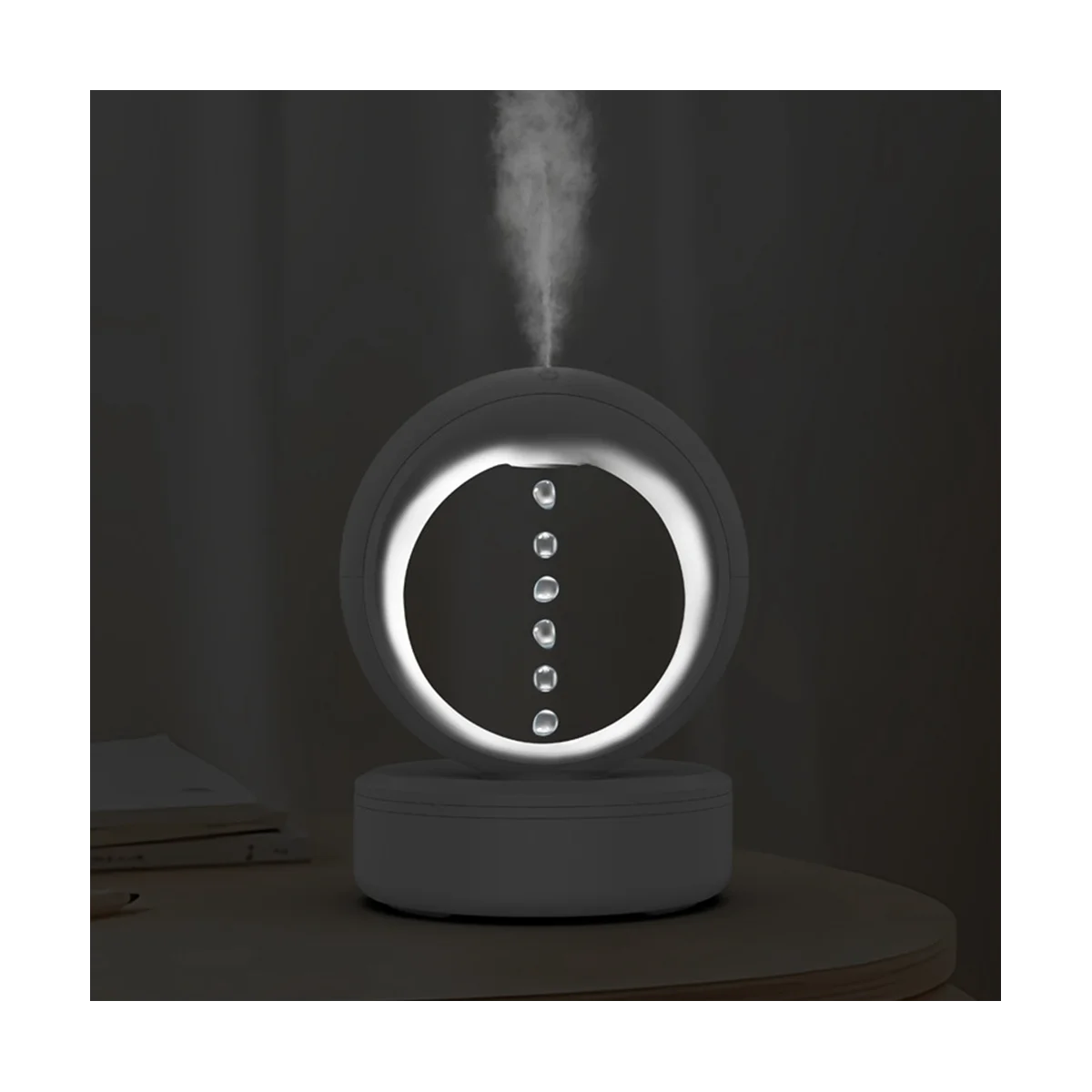 Anti-Gravity Inverted Water Droplets High Mist Volume Essential Oil Aromatherapy Ambient Light Spray Mute Humidifier
Anti-Gravity Inverted Water Droplets High Mist Volume Essential Oil Aromatherapy Ambient Light Spray Mute Humidifier