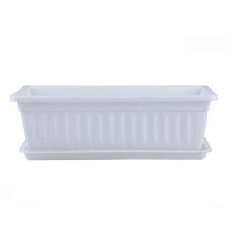 JHD-Nursery Pot Absorbing Water Vegetable Pot Long Strip Double Layer Flower Pot Plastic Basin For Indoor Garden Balcony
JHD-Nursery Pot Absorbing Water Vegetable Pot Long Strip Double Layer Flower Pot Plastic Basin For Indoor Garden Balcony