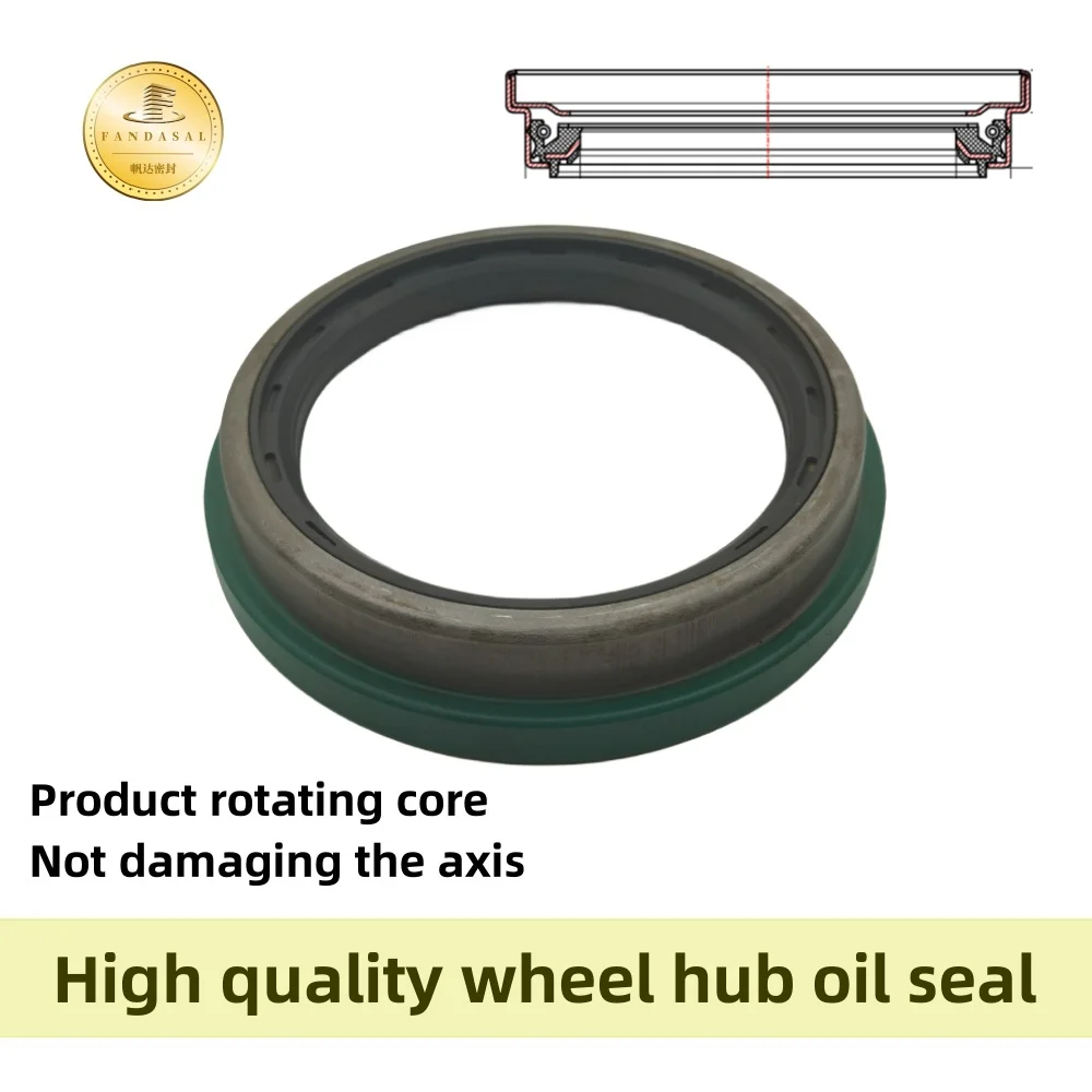 

Rotating core NBR 121.056*160.299*28.575mm hub shaft oil seal 47697 box seal tractor mixer parts ISO:9001 2008