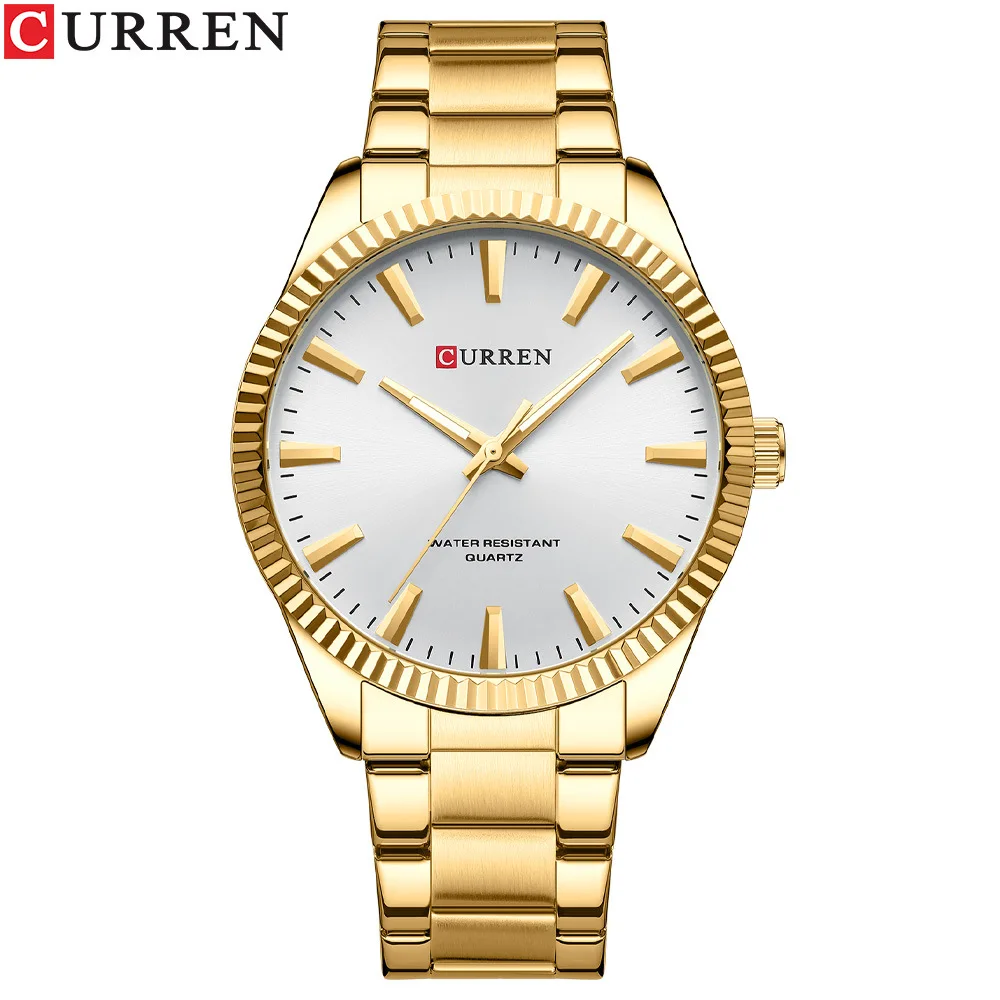 Curren Luxury Brand Fashion Casual Watch For Men Steel Band Waterproof Clock Luminous Quartz Wristwatch Male
Curren Luxury Brand Fashion Casual Watch For Men Steel Band Waterproof Clock Luminous Quartz Wristwatch Male