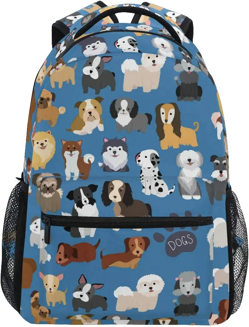 Cute Doodle Dog Print Puppy Animal Large Backpack for Kids Boys Girls Student Personalized Laptop iPad Tablet Travel School Bag
Cute Doodle Dog Print Puppy Animal Large Backpack for Kids Boys Girls Student Personalized Laptop iPad Tablet Travel School Bag
