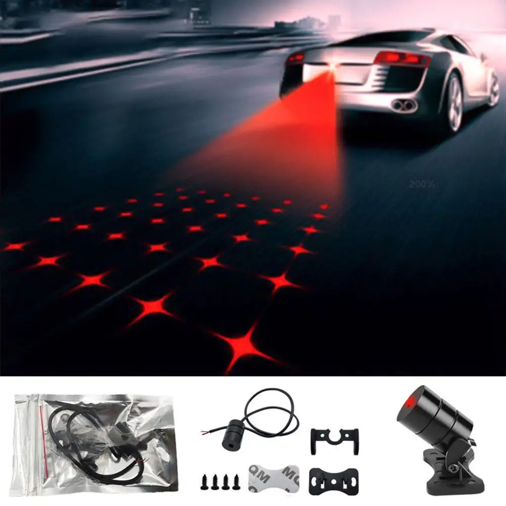 Rearing Warning Light LED Lamp Anti Collision Rear-end Car & Motorcycles Laser Tail Fog Light Auto Brake Parking Set Car Styling
Rearing Warning Light LED Lamp Anti Collision Rear-end Car & Motorcycles Laser Tail Fog Light Auto Brake Parking Set Car Styling