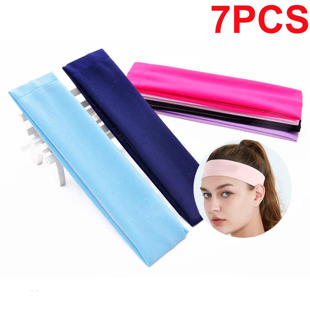 7PCS Sports Fitness Run Headbands Absorbing Sweat Yoga Bandanas Headband Candy Color Hairband Turban Headdress Hair Accessories
7PCS Sports Fitness Run Headbands Absorbing Sweat Yoga Bandanas Headband Candy Color Hairband Turban Headdress Hair Accessories