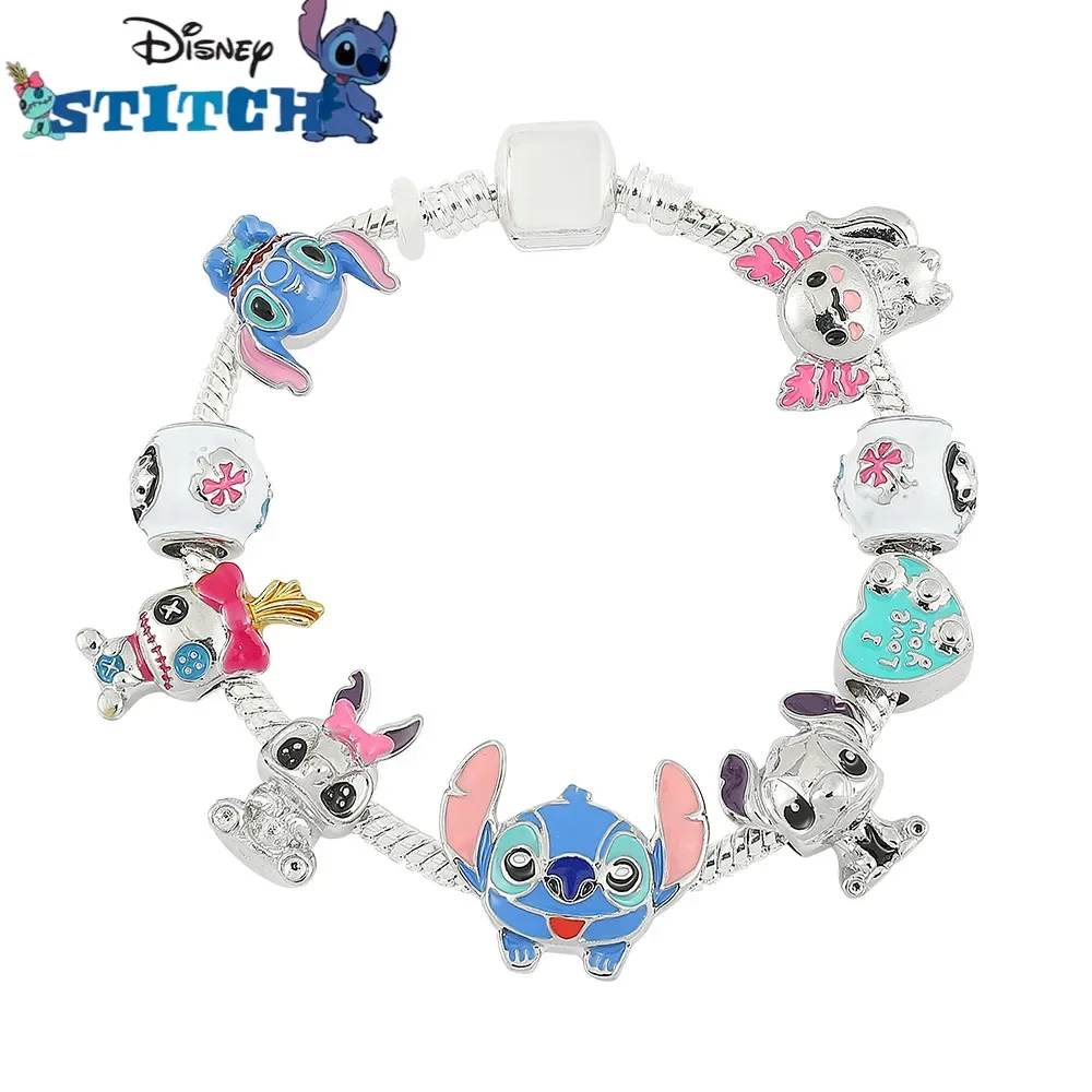 Disney Anime Stitch Girls Charm Bracelet Lilo & Stitch Jewelry for Women Kids Couple Bracelet Bestfriend Christmars Gift
Disney Anime Stitch Girls Charm Bracelet Lilo & Stitch Jewelry for Women Kids Couple Bracelet Bestfriend Christmars Gift