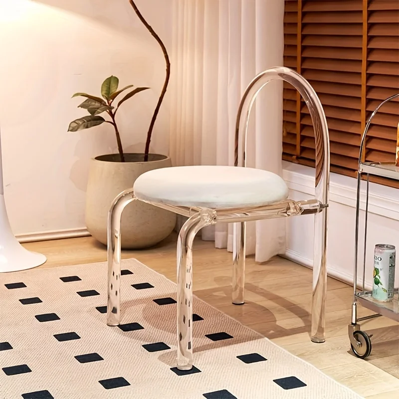 Nordic Acrylic Transparent Dining Chair Minimalist Creative Living Room Chair Dining Room Dining Chair Bedroom Dressing Chair
Nordic Acrylic Transparent Dining Chair Minimalist Creative Living Room Chair Dining Room Dining Chair Bedroom Dressing Chair