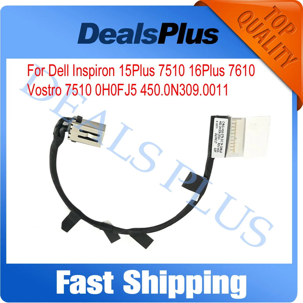 Новый Сменный Разъем питания постоянного тока для Dell Inspiron 15Plus 7510 16Plus 7610 Vostro 7510 0H0FJ5 450.0N309.0011
Новый Сменный Разъем питания постоянного тока для Dell Inspiron 15Plus 7510 16Plus 7610 Vostro 7510 0H0FJ5 450.0N309.0011