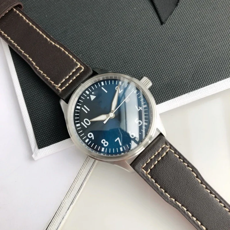 AAA Men's Luxury Brand Automatic 8215 Movement 40mm Pilot Watch For Men Luminous Sapphire Glass Watches
AAA Men's Luxury Brand Automatic 8215 Movement 40mm Pilot Watch For Men Luminous Sapphire Glass Watches