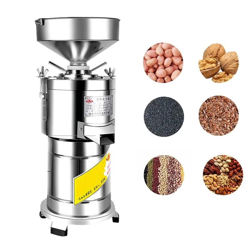 Commercial Peanut Butter Grinding Machine Almond Grinder Pulping Machine 1500w Sesame Paste Milling 15 kg / h
Commercial Peanut Butter Grinding Machine Almond Grinder Pulping Machine 1500w Sesame Paste Milling 15 kg / h