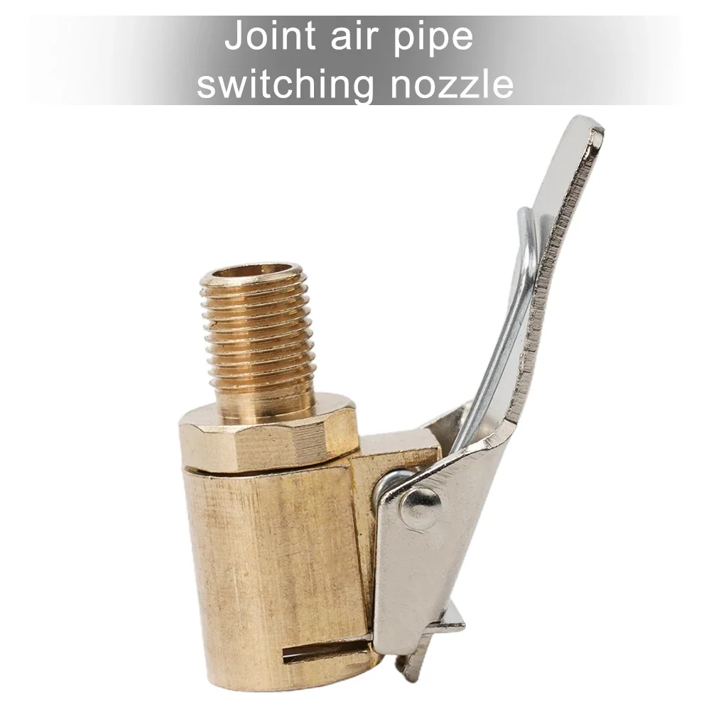 Valve Inflator Connector Tool 1pc 40mm 8MM Car Air Pump Nozzle Adapter Head Clip Metal Bicycle Accessories NEW
Valve Inflator Connector Tool 1pc 40mm 8MM Car Air Pump Nozzle Adapter Head Clip Metal Bicycle Accessories NEW