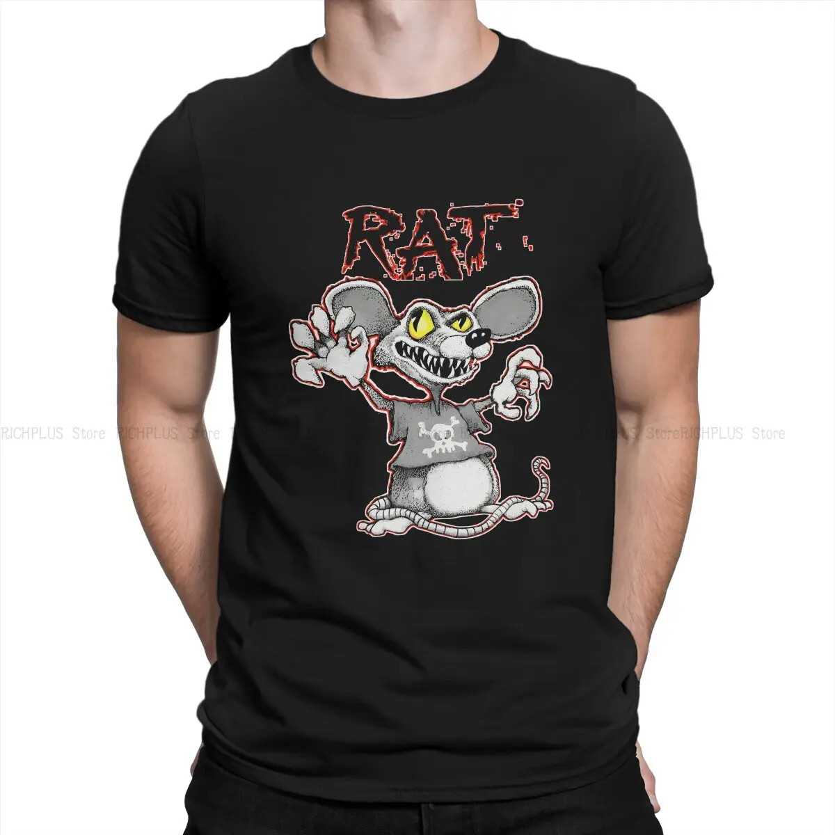 Rat Mouse Hip Hop TShirt Tales of the Rat Fink Cartoon Film Casual Polyester T Shirt Summer Stuff For Men Women
Rat Mouse Hip Hop TShirt Tales of the Rat Fink Cartoon Film Casual Polyester T Shirt Summer Stuff For Men Women