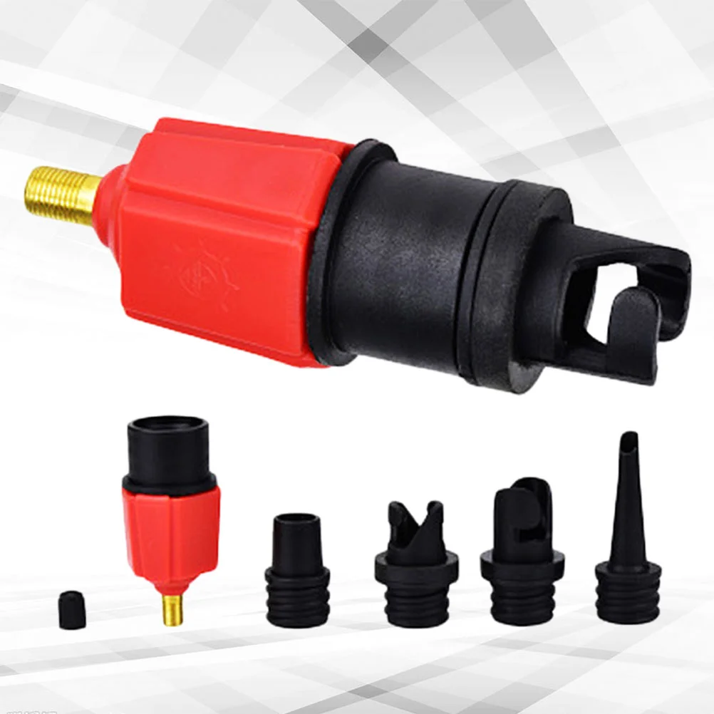 1Pc Vehicle-Mounted Electric Pump Splice Head Practical Simple Metal Pump Inflator Conversional Head for Kayak Car (Red)
1Pc Vehicle-Mounted Electric Pump Splice Head Practical Simple Metal Pump Inflator Conversional Head for Kayak Car (Red)