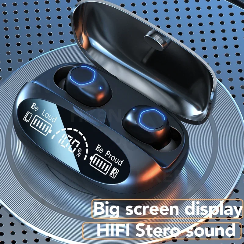HKEN Bluetooth 5.2 Earphones with Mic Noise Reduction Waterproof Headsets for TWS Earbuds Wireless Headphones xiaomi iphone
HKEN Bluetooth 5.2 Earphones with Mic Noise Reduction Waterproof Headsets for TWS Earbuds Wireless Headphones xiaomi iphone