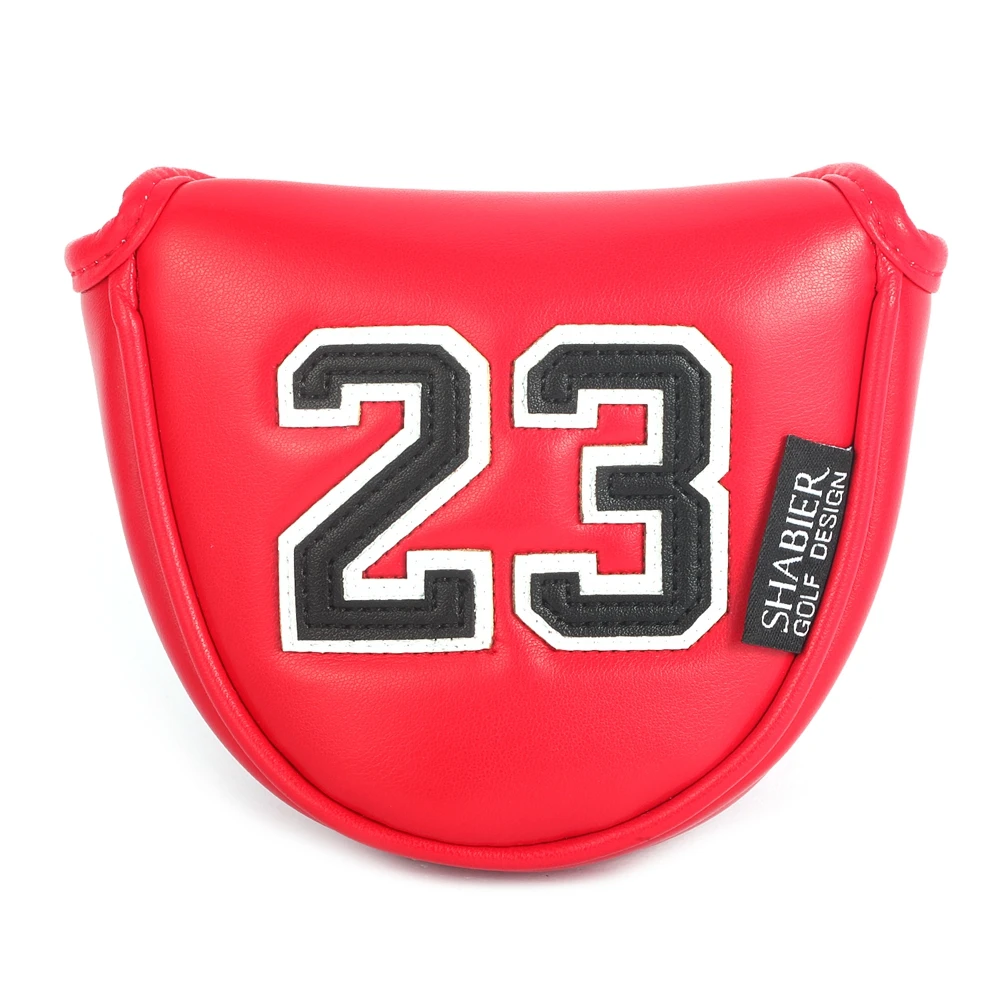 Red 23 PU Leather Strong Magnetic Closure Golf Headcover Blade Mallet Putter Covers
Red 23 PU Leather Strong Magnetic Closure Golf Headcover Blade Mallet Putter Covers