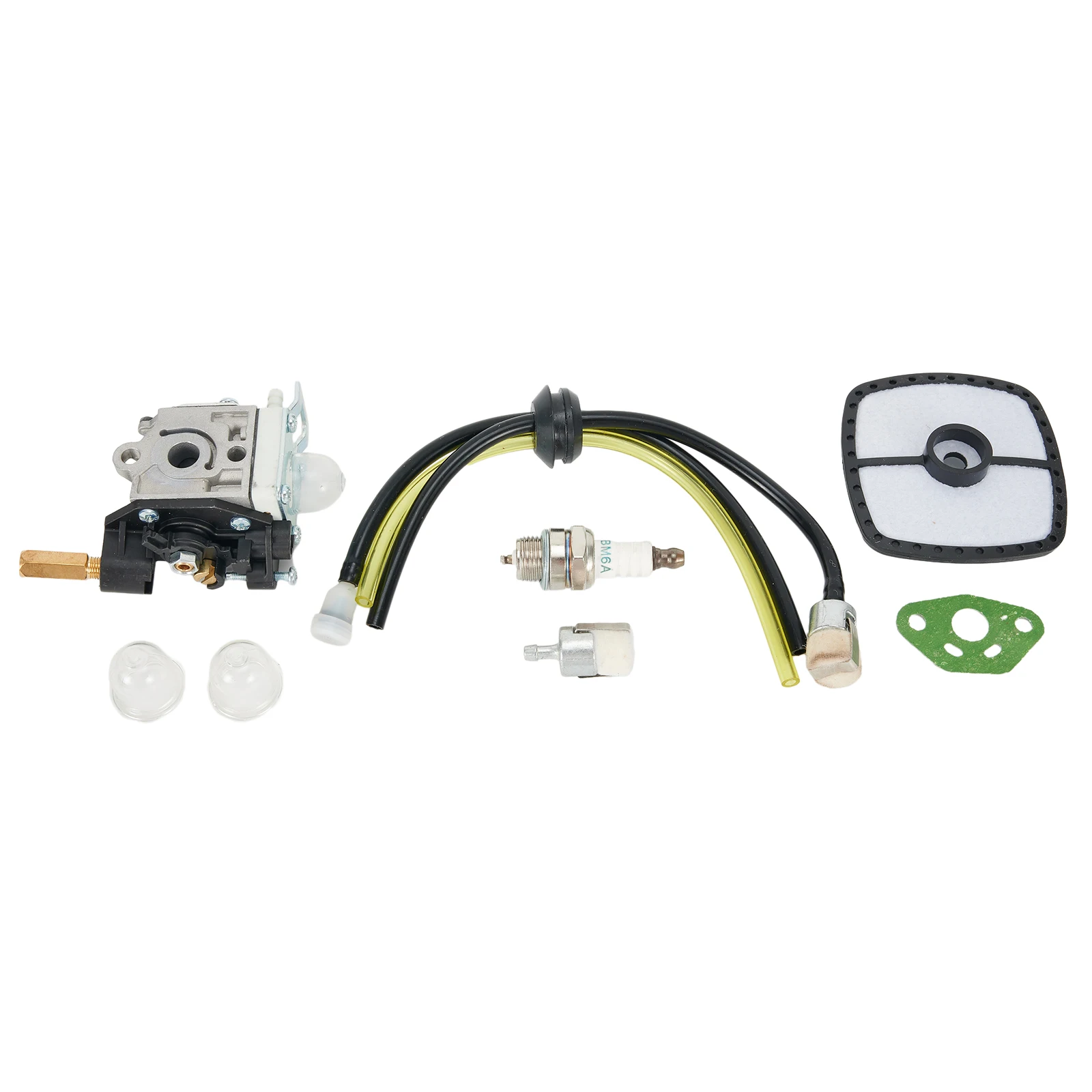 Strimmer Carburetor Carburetor Brush Cutter Spare Parts Carburetor Kit Fuel Pipe Gasket Primer Bulbs Spark Plug
Strimmer Carburetor Carburetor Brush Cutter Spare Parts Carburetor Kit Fuel Pipe Gasket Primer Bulbs Spark Plug