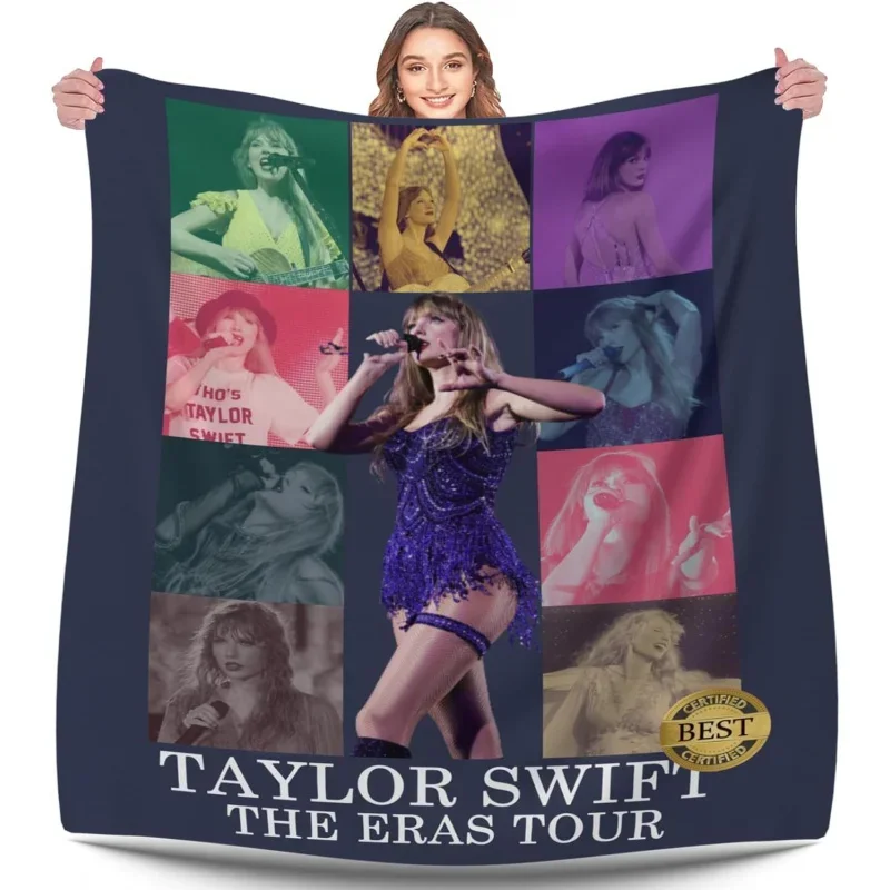 Tour Swift Taylor Singer Music Album Throw Blankets Bedroom Decorations Warm Blanket 60X50 For Travel Camping Home
Tour Swift Taylor Singer Music Album Throw Blankets Bedroom Decorations Warm Blanket 60X50 For Travel Camping Home