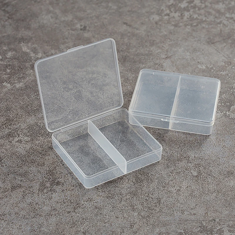 

1 шт., пластиковая прозрачная коробка для хранения мелких предметов