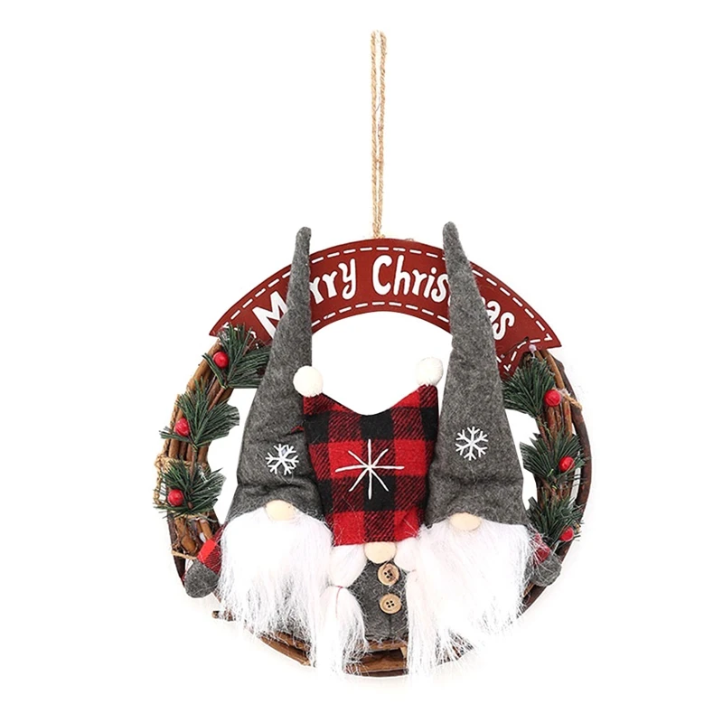 1 Piece For Front Door Artificial Christmas Wreath Christmas Wreath With Pine Needles Gnomes Ornaments
1 Piece For Front Door Artificial Christmas Wreath Christmas Wreath With Pine Needles Gnomes Ornaments