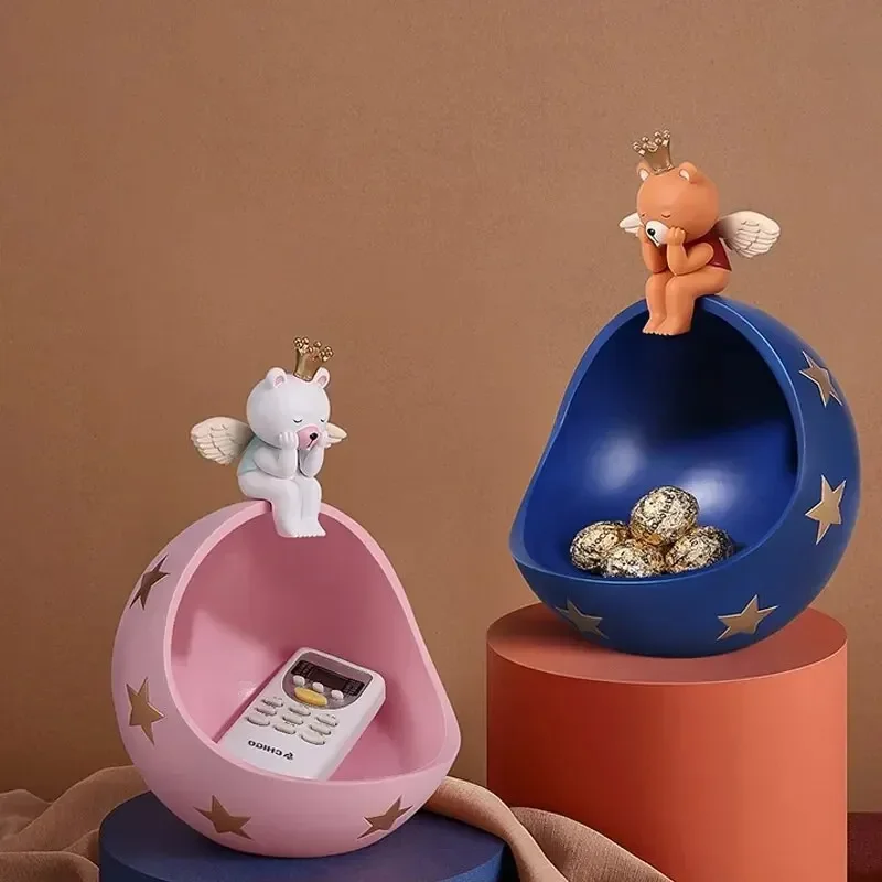 Nordic creative bear porch key decoration living room coffee table storage figurines Christmas home decoration housewarming gift
Nordic creative bear porch key decoration living room coffee table storage figurines Christmas home decoration housewarming gift