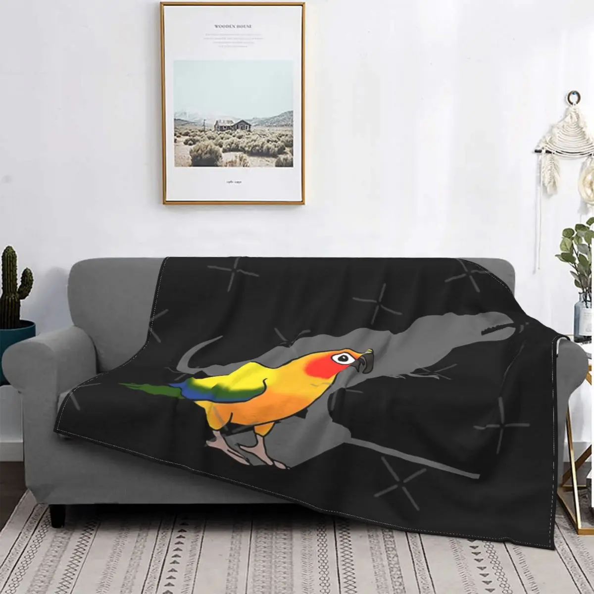 T-Rex Shadow - Sun Conure Blanket Bedspread On The Bed Plush Fluffy Soft Blankets For Double Bed Hairy Winter Bed Covers
T-Rex Shadow - Sun Conure Blanket Bedspread On The Bed Plush Fluffy Soft Blankets For Double Bed Hairy Winter Bed Covers