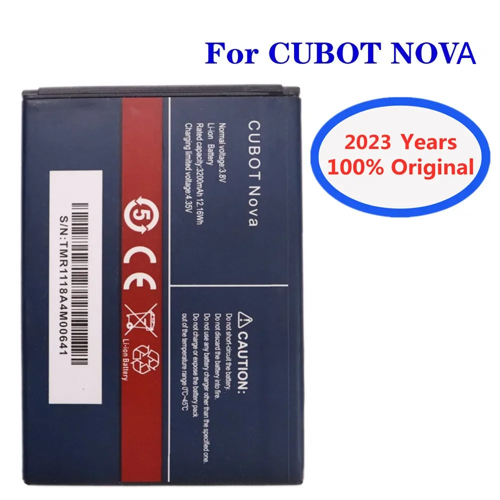 2023 Years 100% Original CUBOT NOVA Battery For CUBOT NOVA Mobile Smart Phone High Quality Replacement Battery Bateria 3200mAh
2023 Years 100% Original CUBOT NOVA Battery For CUBOT NOVA Mobile Smart Phone High Quality Replacement Battery Bateria 3200mAh