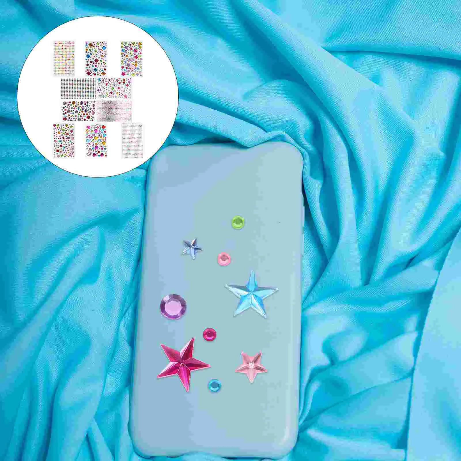 10 Sheets Craft Makeup Rhinestone Craft Jewelry Sticker Acrylic Stickers( Mixed Style)
10 Sheets Craft Makeup Rhinestone Craft Jewelry Sticker Acrylic Stickers( Mixed Style)