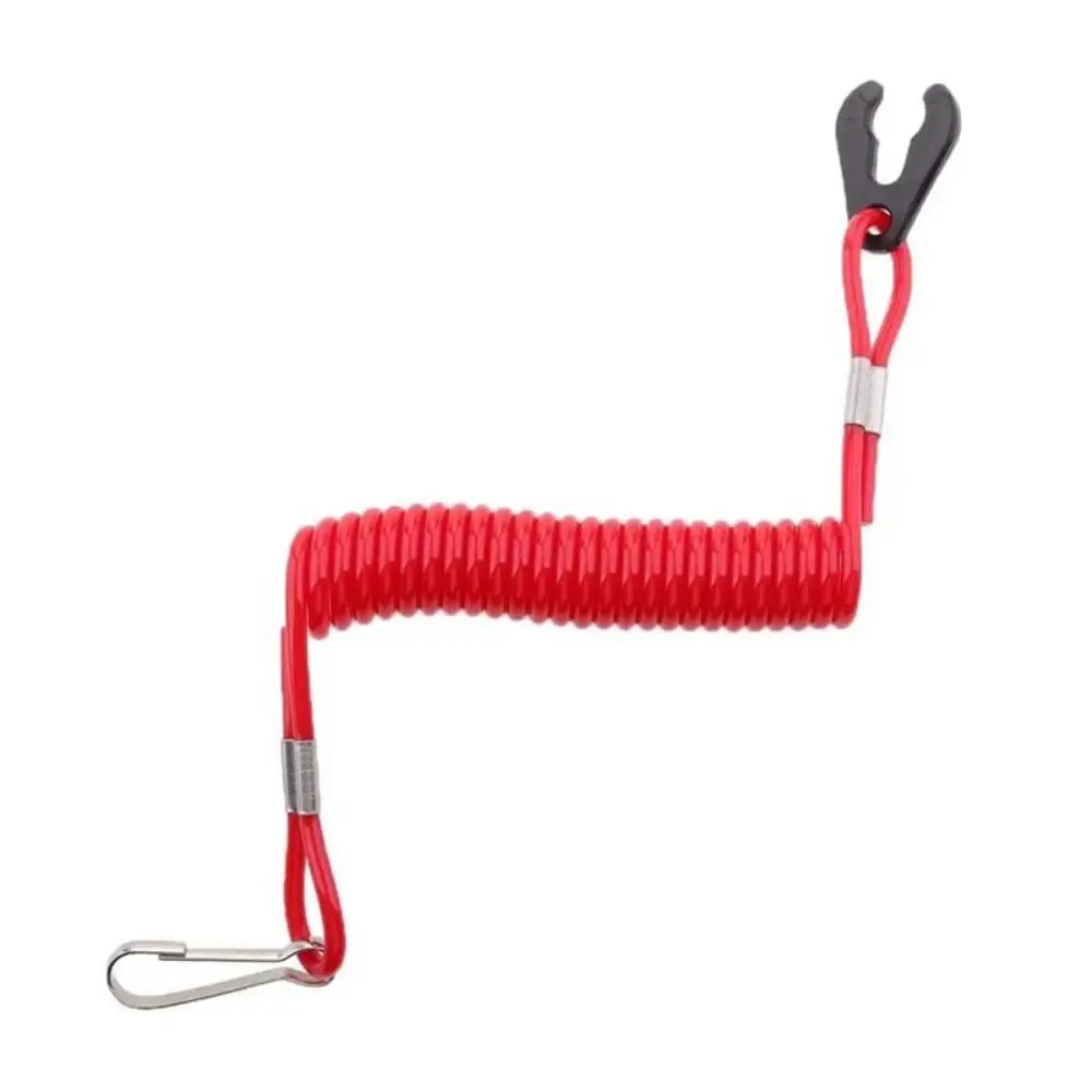 Safety Motorboat Flameout Rope Waterproof Elasticity Engine Stop Switch Key Lanyard Swivel Snap Hook Stretchable
Safety Motorboat Flameout Rope Waterproof Elasticity Engine Stop Switch Key Lanyard Swivel Snap Hook Stretchable