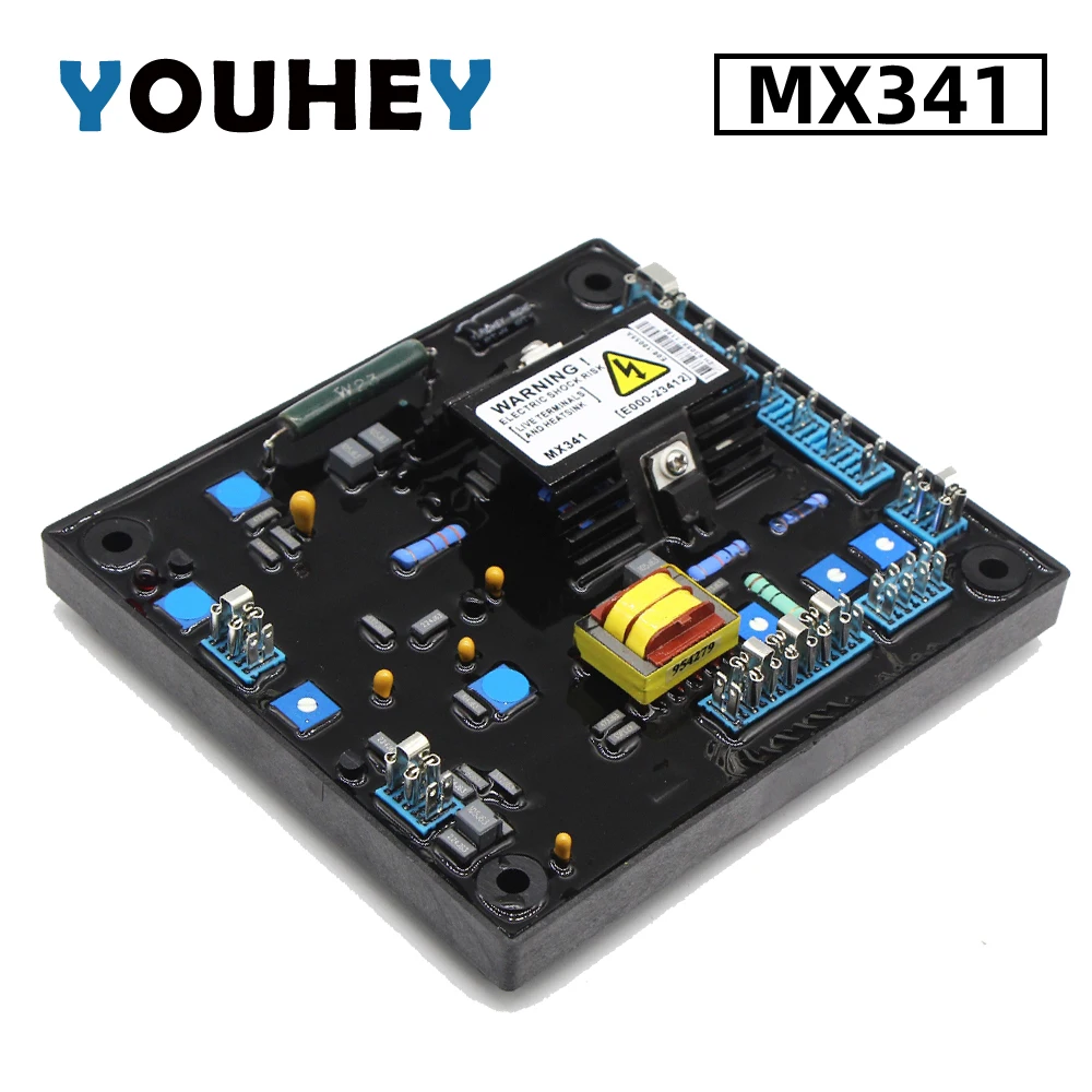 

Новый MX341-2 MX341 AVR PMG генератор с постоянным магнитом, автоматический регулятор напряжения, стабилизатор, модуль управления, детали генератора
