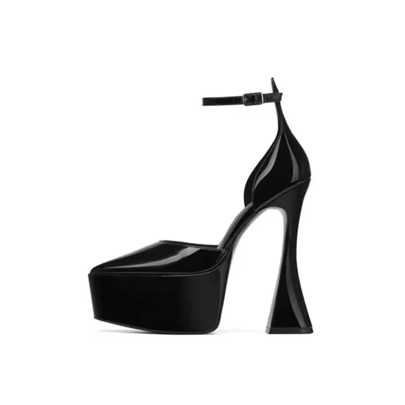 Spring and Summer New Brand Women's Shoes Super High Heel Party Fashion Thick Soled Black Banquet Women's Single Shoes
Spring and Summer New Brand Women's Shoes Super High Heel Party Fashion Thick Soled Black Banquet Women's Single Shoes