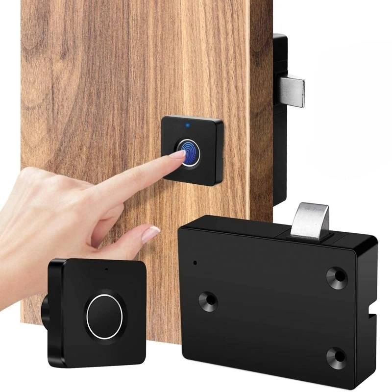Smart Fingerprint Drawer Locks Intelligent File Cabinet Electronic Lock Keyless Biometric Security Protection Furniture Lock 
Smart Fingerprint Drawer Locks Intelligent File Cabinet Electronic Lock Keyless Biometric Security Protection Furniture Lock