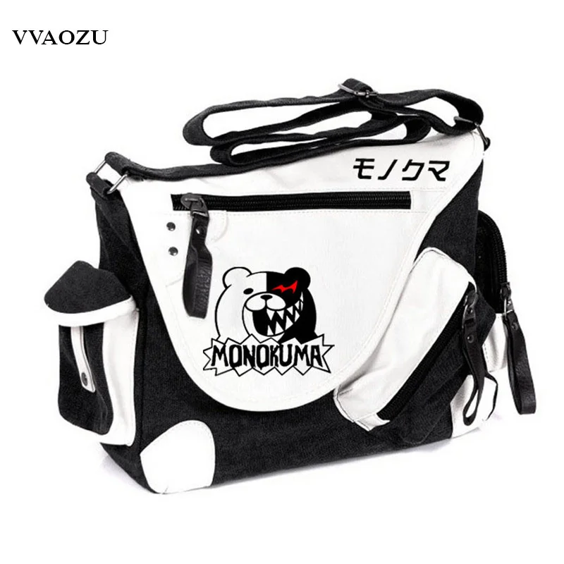 Brand Designer Danganronpa Monokuma Messenger Bags Crossbody Shoulder Bag Bolsa Feminina hoolbag
Brand Designer Danganronpa Monokuma Messenger Bags Crossbody Shoulder Bag Bolsa Feminina hoolbag