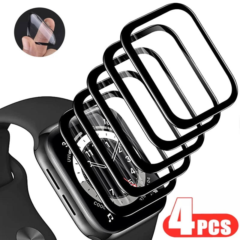 Protector Film For Apple Watch 44mm 45mm 40mm 41mm 42mm 38mm 3D Curved Screen Protectors iwatch series 8 7 SE 6 5 4 3 Ultra 49MM
Protector Film For Apple Watch 44mm 45mm 40mm 41mm 42mm 38mm 3D Curved Screen Protectors iwatch series 8 7 SE 6 5 4 3 Ultra 49MM